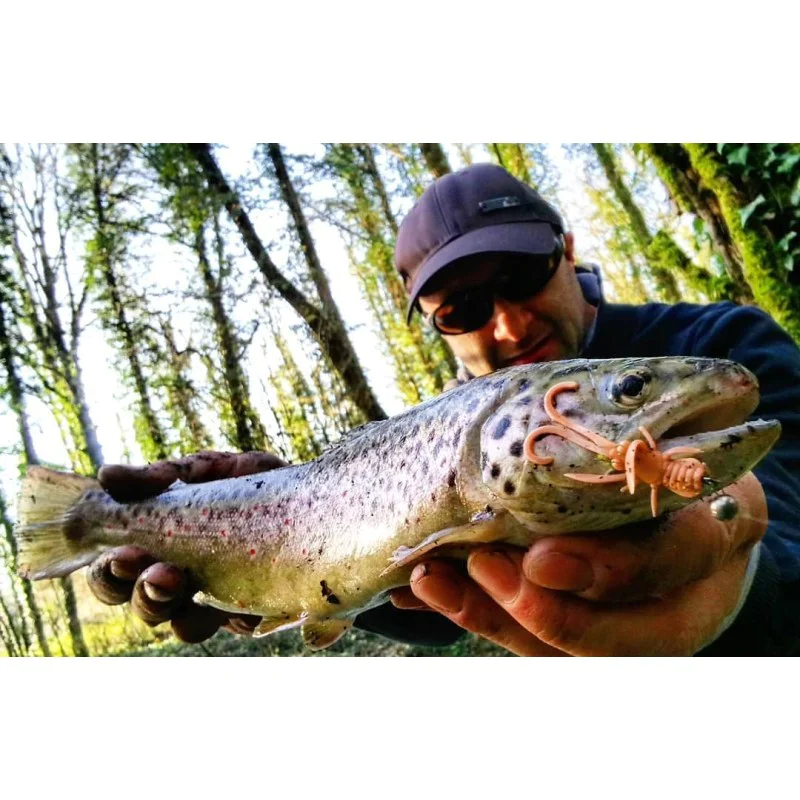 Силиконова примамка FISHUP Baffi Fly 1.5 inch Cheese Taste