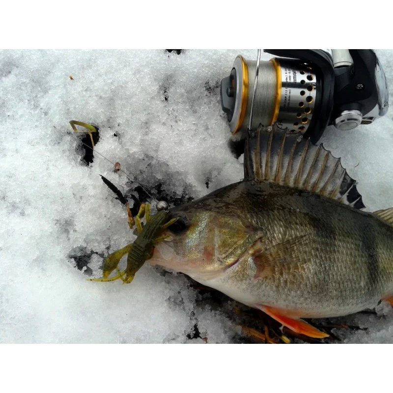 Силиконова примамка FISHUP Real Craw 1.5 inch