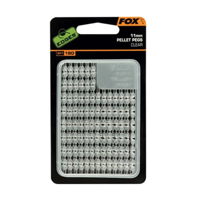 Стопери FOX Edges Pellet Pegs Clear