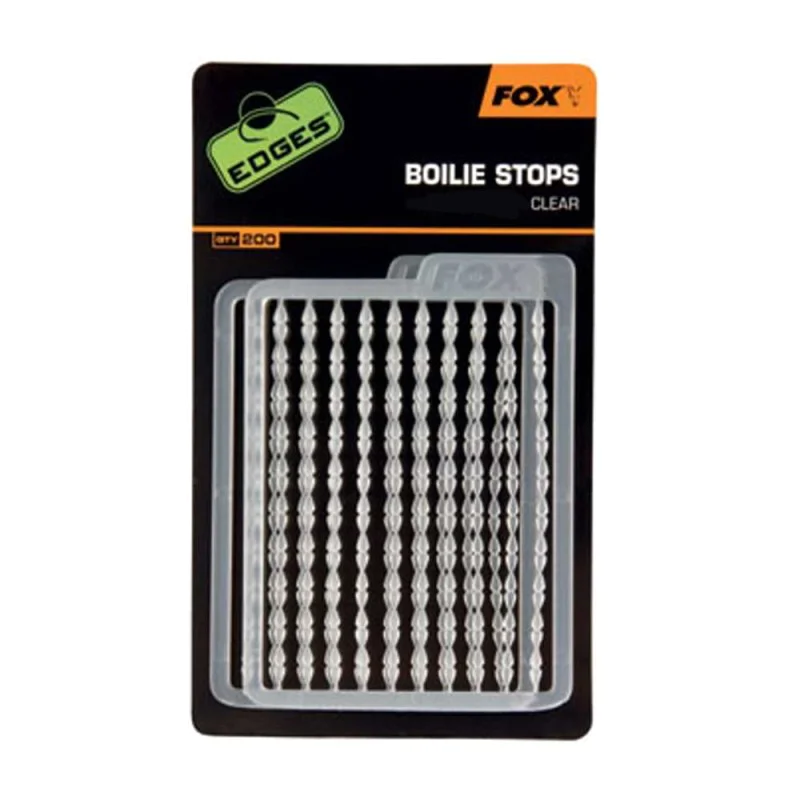 Стопери FOX Edges Boilie Stops - Clear