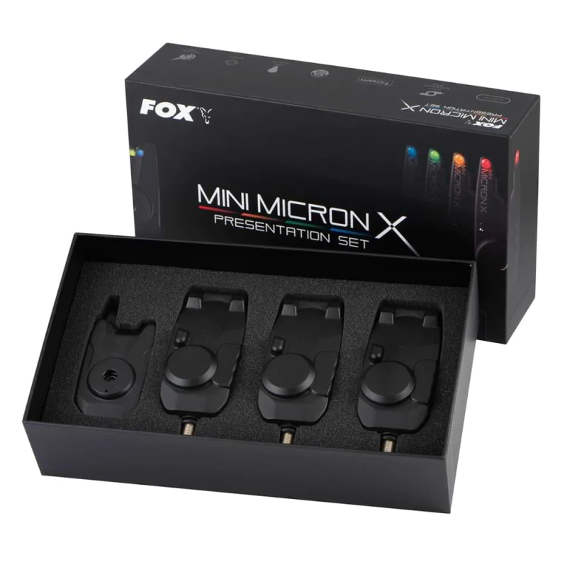 Сигнализатори FOX Mini Micron X 3 Rod Set