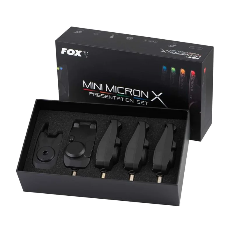Сигнализатори FOX Mini Micron X 4 Rod Set
