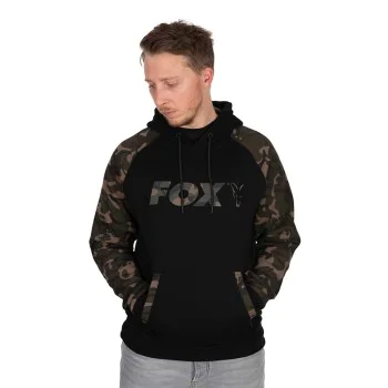 Суитчър FOX Raglan Black with Camo Hoody