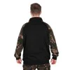 Блуза с цип FOX LW Black Camo QTR Zip