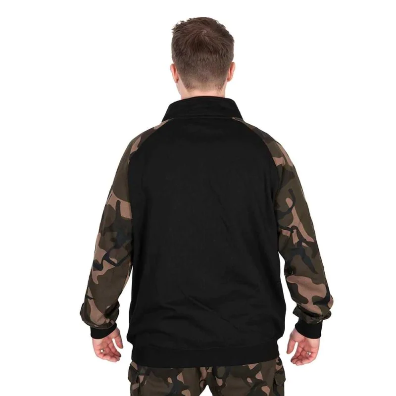Блуза с цип FOX LW Black Camo QTR Zip