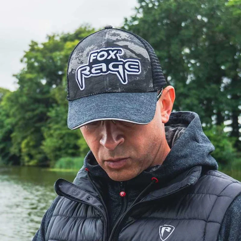 Шапка FOX RAGE Embroided Camo Trucker Cap