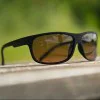 Очила FOX RAGE Matt Black Wrap Brown Lens Eyewear