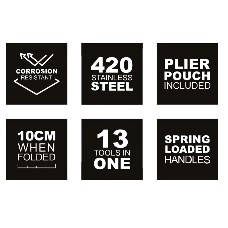 Клещи FREESTYLE Folding Tool 13 in 1