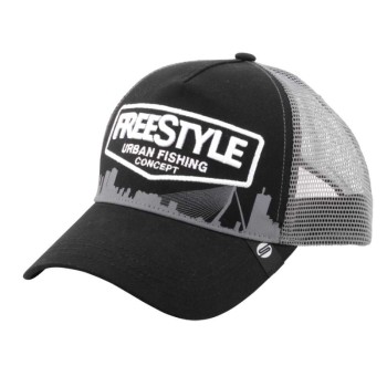 Шапка FREESTYLE Trucker Cap Black Front