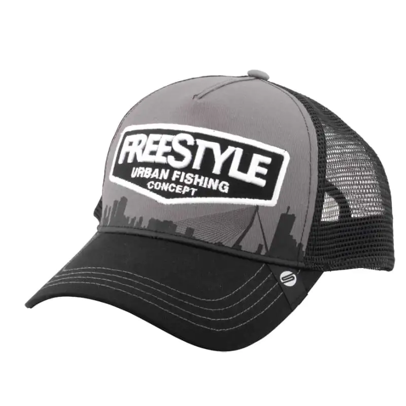 Шапка FREESTYLE Trucker Cap Grey Front
