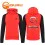 Суичър GURU Hoodie Red-Black
