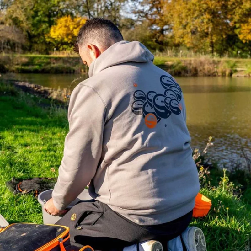 Суитшърт GURU Grey Circles Hoodie