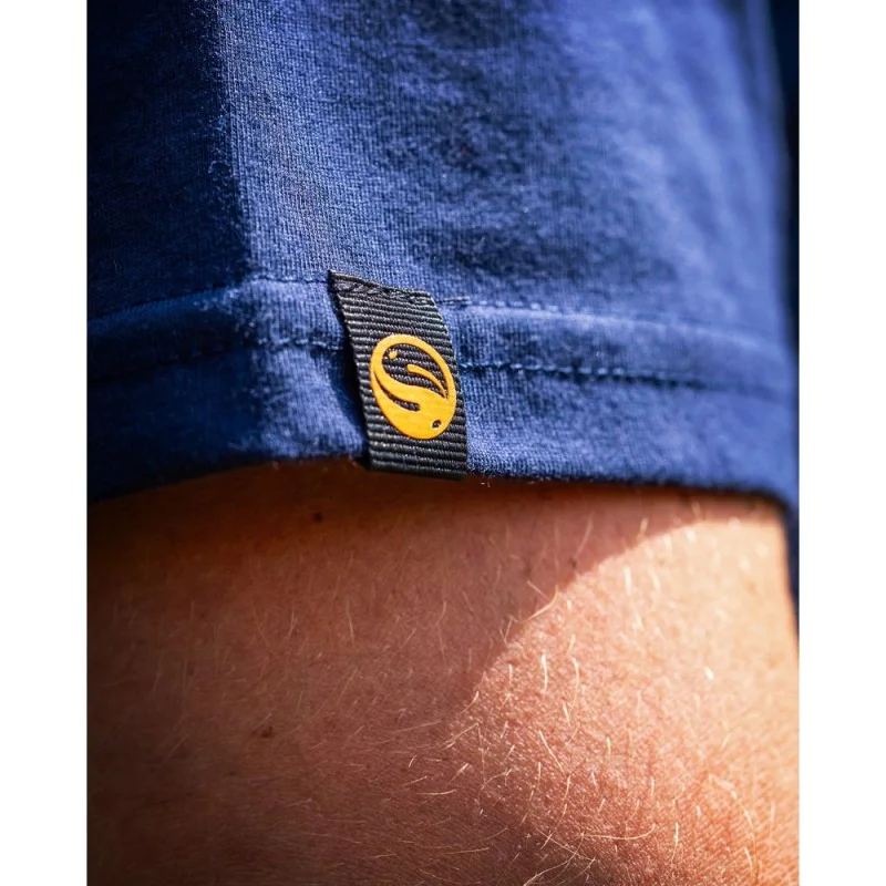 Тениска GURU Glitch Navy Tee