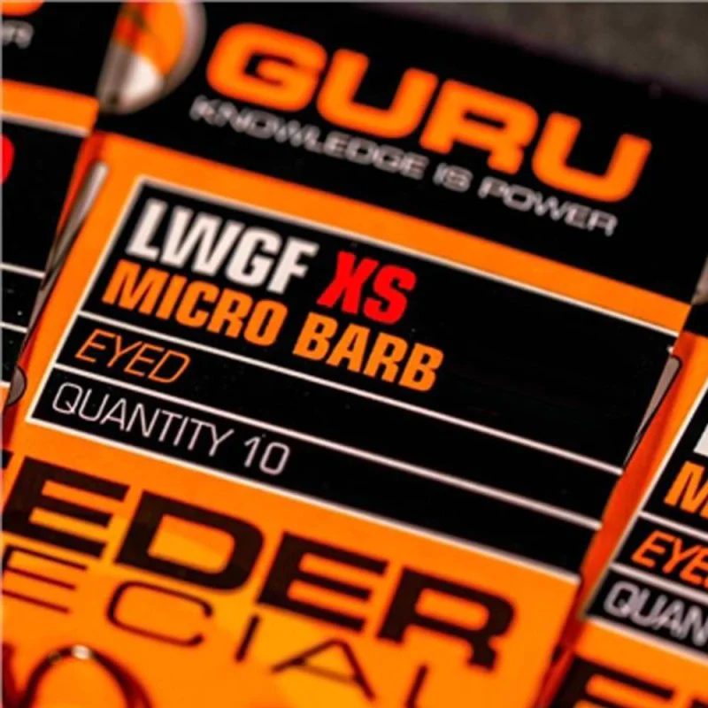 Куки с контра и ухо GURU Feeder Special XS Micro Barb Eyed