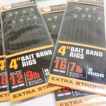 Вързани куки GURU Bait Band Ready Rig 4 inch 10 cm