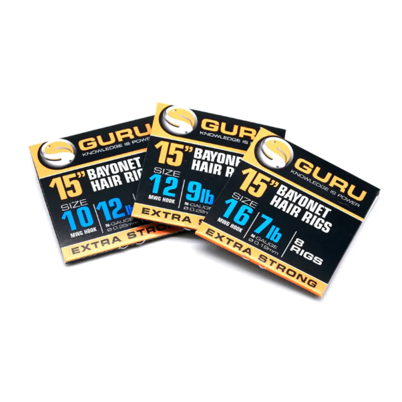 Вързани куки GURU MWG Bayonet Rig 15 inch 38cm