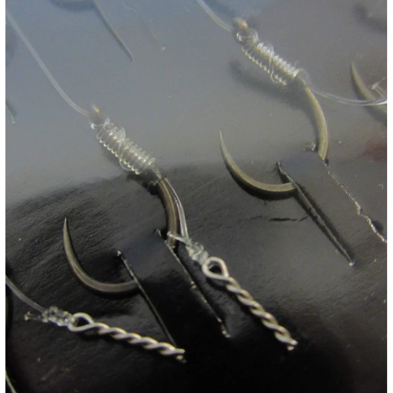 Вързани куки GURU QM1 Bayonet Ready Rigs 4 inch 10 cm