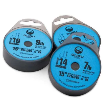 Вързани куки GURU Super MWG Bayonet Rig 15inch 38cm