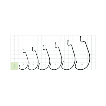 Куки за джиг GURZA Shank EWG BN