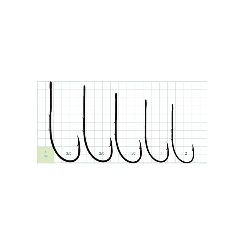 Куки за джиг GURZA Long Beak BN