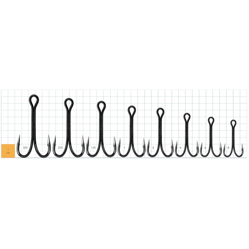 Двойна кука GURZA Double Hook Long Shank BN