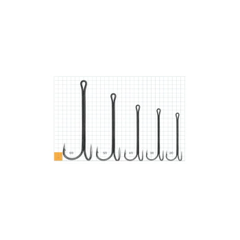Двойна кука GURZA Double Hook X-Long Shank BN