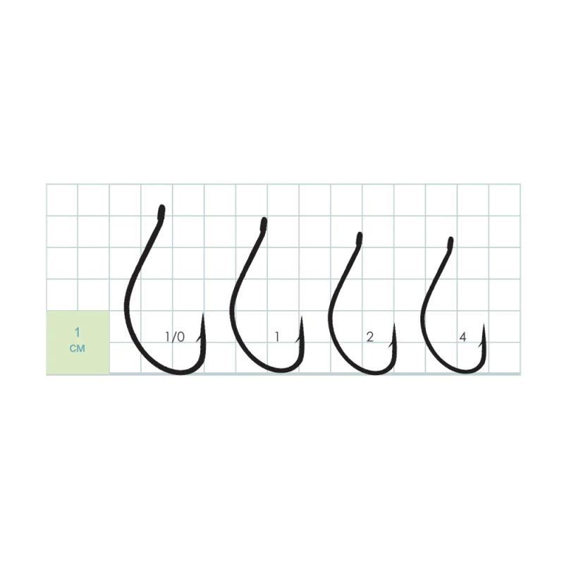 Куки за Drop shot GURZA Drop Shot Hook BN