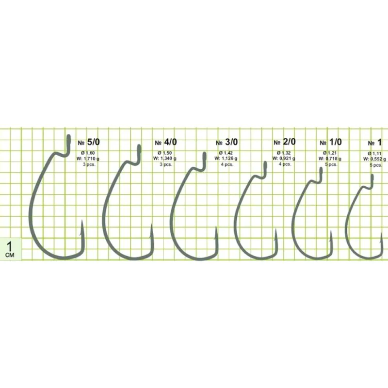 Офсетни куки GURZA Super Lock XP