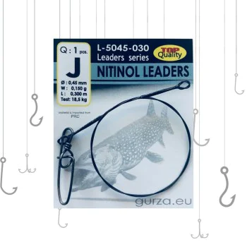 Метален повод GURZA Nitinol Leader J