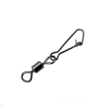 Вирбел с карабина GURZA Rolling Swivel with Hooked Snap