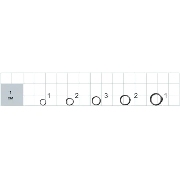 Халка GURZA Split Ring L BN