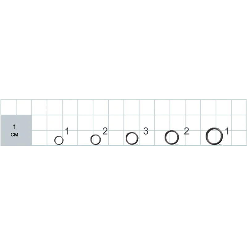 Халка GURZA Split Ring L BN