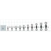 Вирбели GURZA Rolling Swivel BN