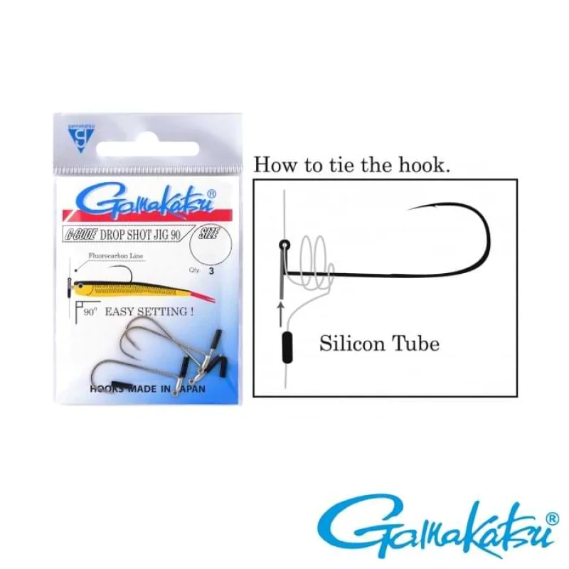 Куки GAMAKATSU Dropshot Jig 90