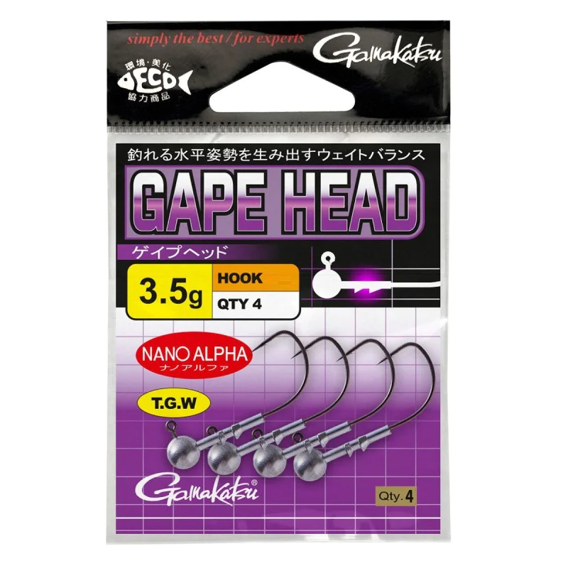 Джиг глава GAMAKATSU Gape Jighead 3/0