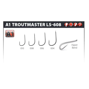 Куки GAMAKATSU A1 TroutMaster LS-608