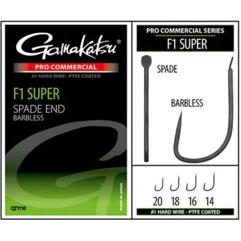 Куки GAMAKATSU Pro-C F1 Super A1 PTFE BL
