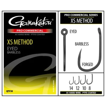 Куки GAMAKATSU Pro-C XS Method A1 PTFE BL