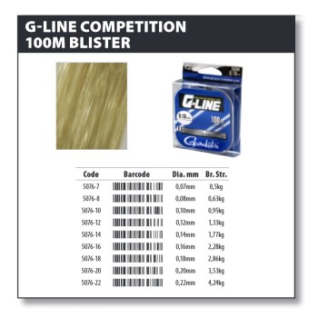 Монофилно влакно GAMAKATSU G-Line Competition 100m
