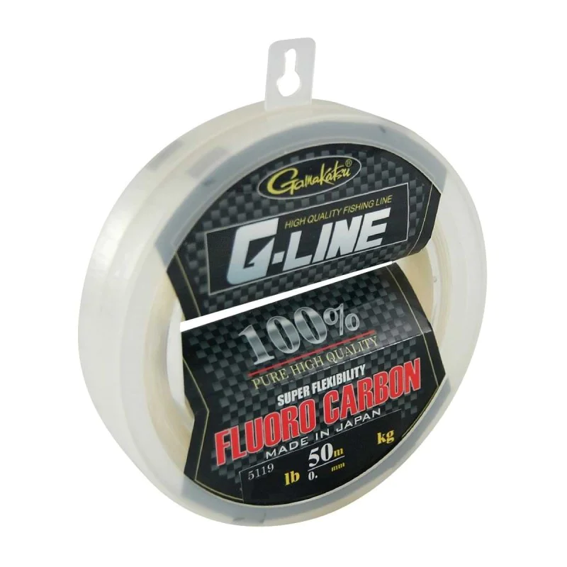 Влакно флуорокарбон GAMAKATSU G-Line Fluorocarbon Big Spool