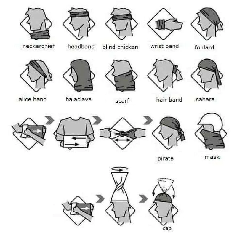 Шал GAMAKATSU G-Face Scarf Winter