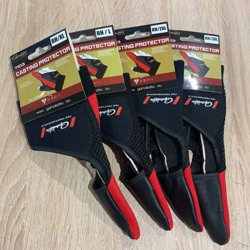 Протектор за пръст GAMAKATSU Casting Protection Glove Right Hand