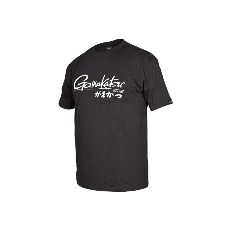 Тениска GAMAKATSU T-Shirt Classic JP Black