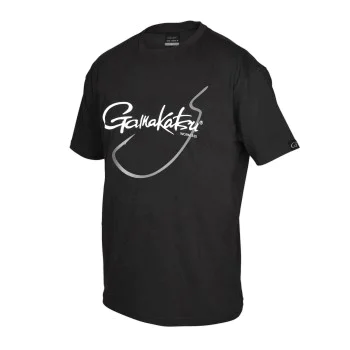 Тениска GAMAKATSU T-Shirt Worm 330 Black