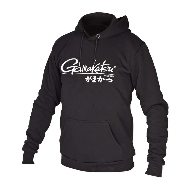 Суитшърт GAMAKATSU Hoodie Classic JP Lounger Black
