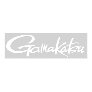Стикер GAMAKATSU Boat Sticker White 14x46cm