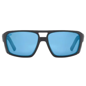 Очила HOBIE El Matador Sunglasses Satin Black with Grey-Cobalt Mirror