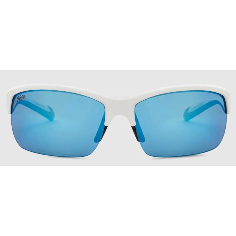 Очила HOBIE Eddy Float Satin White Frame - Cobalt Mirror Polarized PC Lens