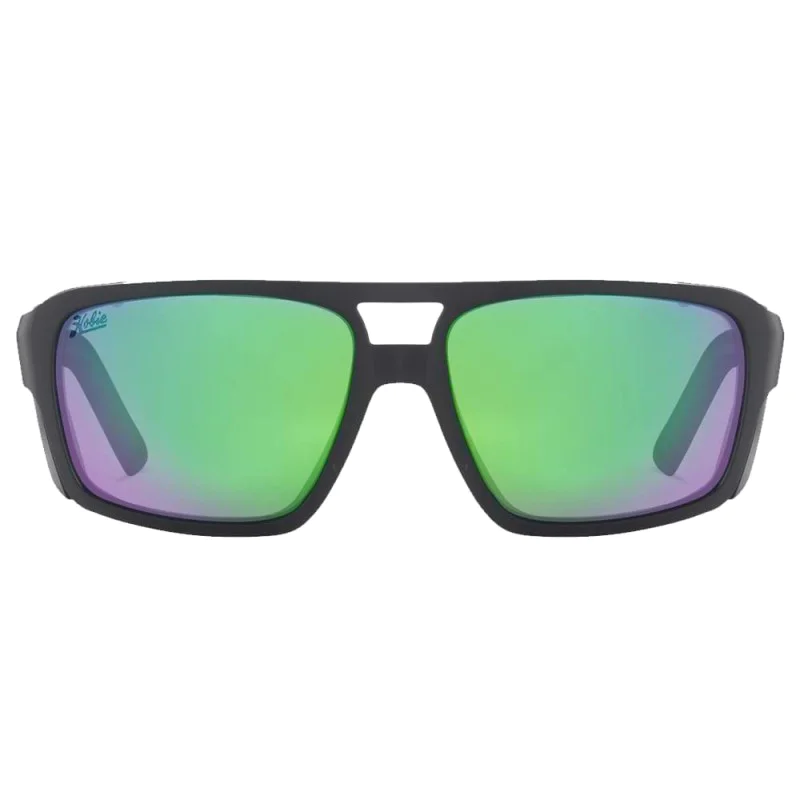 Очила HOBIE El Matador Sunglasses Satin Black - Copper with Sea Green Mirror