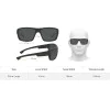 Очила HOBIE Mojo Float Sunglasses Satin Black - Cobalt Mirror